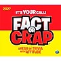 2027 BrownTrout Fact or Crap 6" x 5" Daily Day-to-Day Calendar, Assorted Colors (9781645917649)~#|#~C6FA034E-3D93-42A5-A8F725048C0EBED7_sc7