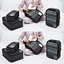 BAGSMART 10.5" 6-Piece Polyester Packing Cube, Water Resistant, Black, 6/Set (BM0104003AN001)~#|#~C6FA64C3-3081-4211-BA98B7B511A30560_sc7