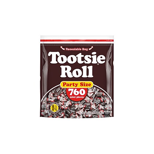 Tootsie Roll Chocolate Minis Chewy Candy, 5 lbs. (TOO09877) | Staples