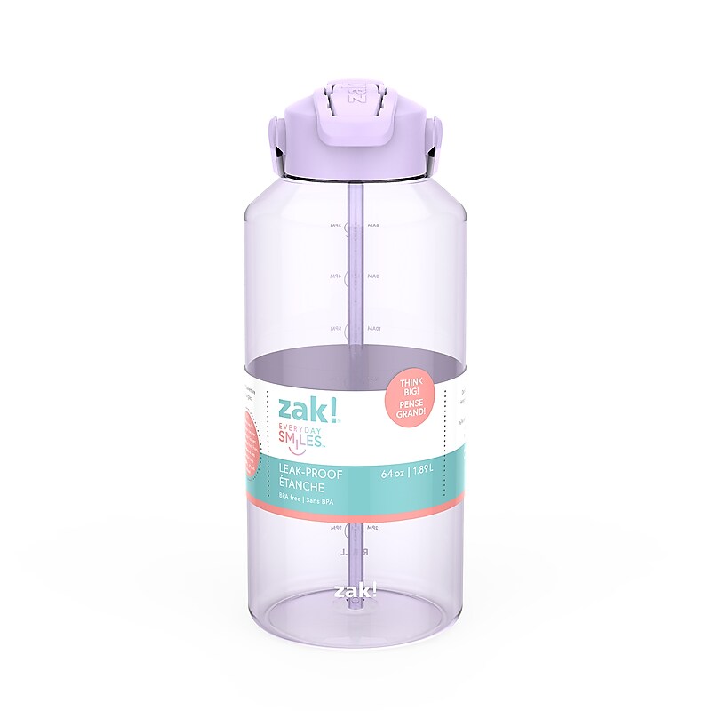Zak! Liberty Plastic Tumbler, 64 oz., Lavender (2598-X270) image 1