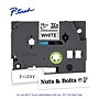 Brother P-touch Strong Adhesive Laminated Label Tape, 3/4" x 26.2', Black on White (TZES241)~#|#~C709D271-ED45-494B-9F3E142179C6444B_sc7