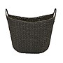 Household Essentials Woven Storage Wicker Basket with Handles, Gray (ML-4126)~#|#~C709D46E-9B0E-4B1A-8B77A40F280A57F8_sc7