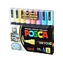 uni-ball Posca PC-5M Paint Markers, Bullet Tip, Assorted Colors, 8/Pack (PC5M8CSOFTCOLORS)~#|#~C7100421-A4F6-42C7-B88B4A40078277F8_sc7