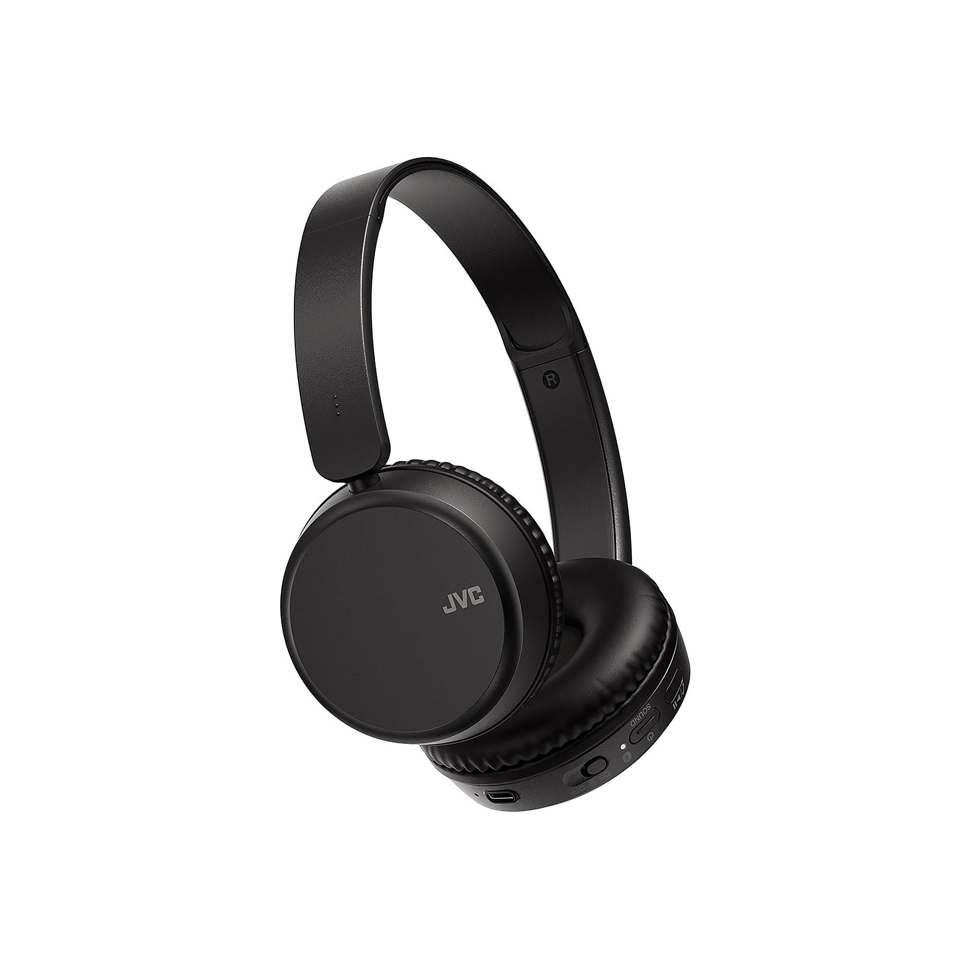 JVC Wireless On-Ear Foldable Headphones, Bluetooth, Black (JVCHAS36WB) Sansujyuku sansujyuku.com
