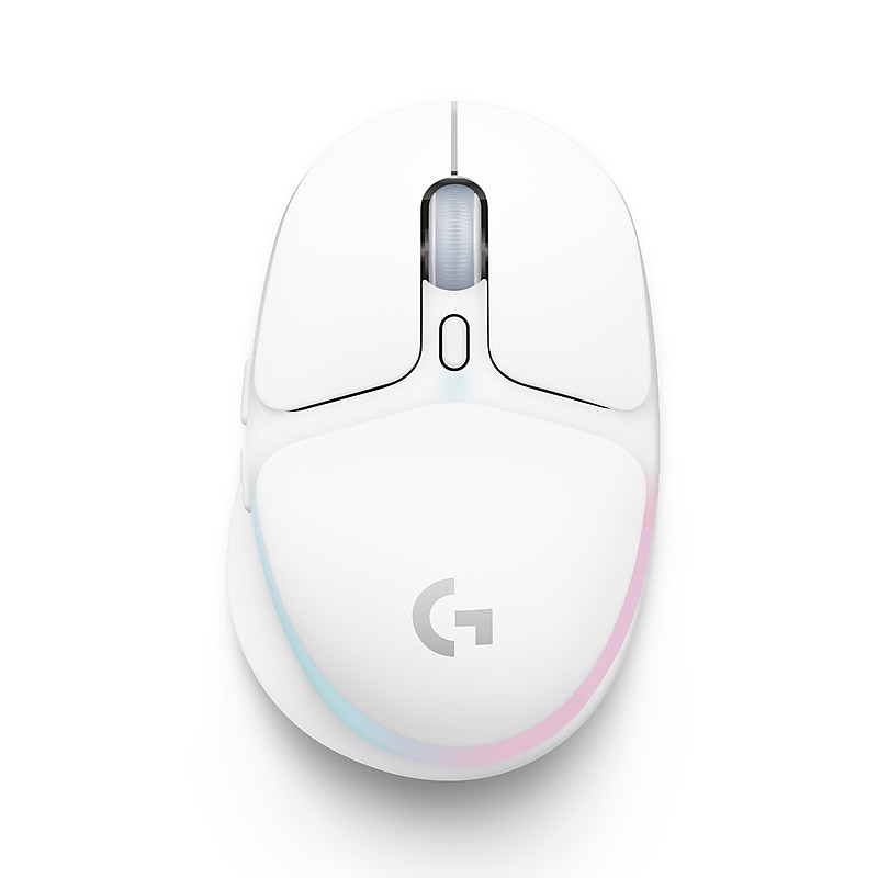 Logitech Aurora G705 Wireless Optical Gaming Mouse, White Mist (910-006365) image 1