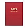 2027 Excello Brands Daily Diary Journal 6" x 8" Daily Planner, Paperboard Cover, Red (NRY27-CD68-RD)~#|#~C728C87F-0324-45BE-9356B94D4C5DF316_sc7