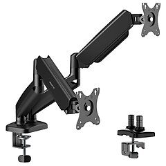 J5Create Adjustable Dual Monitor Arms, Up to 32