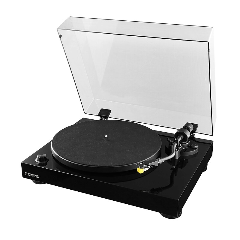 Fluance RT80 Classic High Fidelity Vinyl Turntable Record Player with Audio Technica AT91 Cartridge, Belt Drive, Preamp image 1