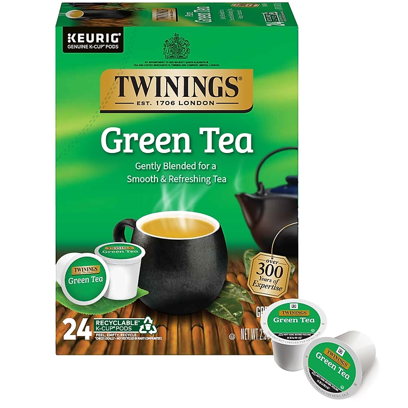 Twinings Green Tea, Keurig® K-Cup® Pods, 24/Box (TNA85788) image 1