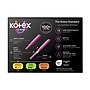 U by Kotex Click Regular Absorbency Compact Tampon, Plastic Applicator, Unscented, 32/Pack (51583)~#|#~C739F311-63E2-481B-8381FD9A54E8CBCD_sc7