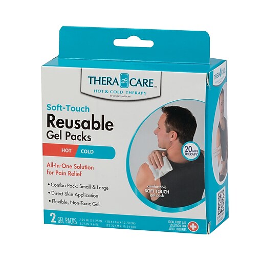 TheraCare Soft-Touch Joint Pain Relief Hot & Cold Pack, 2/Pack (24