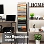 Mind Reader Front Loading Letter Tray, Black (MAG12C-BLK)~#|#~C743827C-45AF-430E-B8AECB1863C941C3_sc7