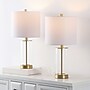 Safavieh Anders 22.25" LED Table Lamp, Clear/Brass, 2/Set (TBL4620A-SET2)~#|#~C7497DAC-2CB2-49A3-802A89B3F9E01ECF_sc7