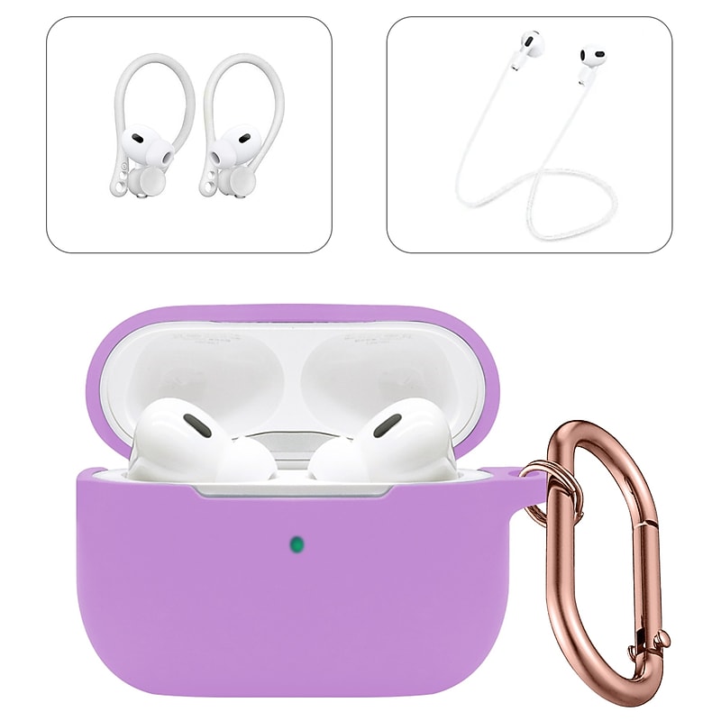 SaharaCase Venture Series Silicone Case Kit for AirPods Pro 3, Anti-Shock Material, Purple Orchid (HP00211) image 1
