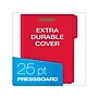 Pendaflex Recycled Pressboard Classification Folders, 2" Expansion, Letter Size, Bright Red, 25/Box (15936GW)~#|#~C74C4BBF-496D-4C23-80D3F4410B257A7F_sc7