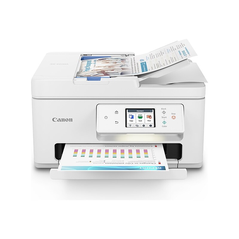 Canon PIXMA TR7820 Inkjet Printer, All-in-One, Print, Scan, Copy (6258C002) image 1