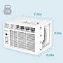 Keystone 14,500 BTU Window Air Conditioner with Remote, White (KSTAW14CE)~#|#~C7506A9A-F91A-4F45-BAFE9410E72877DC_sc7