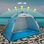 Outdoors Professional Beach Sun Shelter Tent, Blue (9001BLU)~#|#~C7514611-DD20-4356-A03D6F9D480C85FD_sc7