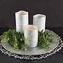 Lavish Home Flameless LED Candles, Silver, 3/Set (80-FC1003)~#|#~C7519E3E-2878-4098-A5A279FD92BC5D33_sc7