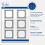 Avery Square Multipurpose Labels, 3" x 3", White, 60/Pack (19479370610)~#|#~C75303F2-A5DA-447F-BCF17733C7056B80_sc7