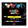 POSCA Mop'R PCM-22  Water Based Squeezable Paint Marker, Round Tip, Assorted Colors, 8/Set (UBCPCM228C)~#|#~C76135D6-9F79-4243-A1E9940872CAE12F_sc7