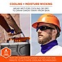 Chill-Its 6493FR Cooling Fire Resistant Neck Gaiter, Blue (42138)~#|#~C76314F8-FF29-46A8-868110AD464FE072_sc7