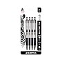 Zebra 3 Series F-301 Retractable Ballpoint Pen, Fine Point, 0.7mm, Black Ink, 4/Pack (27114)~#|#~C7666DF8-ADA1-418B-B224AD2835C63F08_sc7