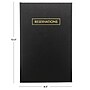 Global Printed Products, 13.5" x 8.5", Reservation Appointment Book, Black (GPP-0113)~#|#~C777BE14-FB54-48F2-91003FF1B72BD98E_sc7
