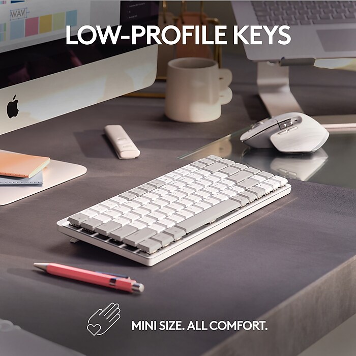 Logitech MX Mechanical Mini for Mac Wireless Ergonomic Keyboard