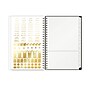 2026 Blue Sky Day Designer Swiss Dot 8" x 5" Weekly & Monthly Personal Organizer, Plastic Cover, Black (154653)~#|#~C7799DC0-C7C1-4651-BE3DEA76656263D9_sc7