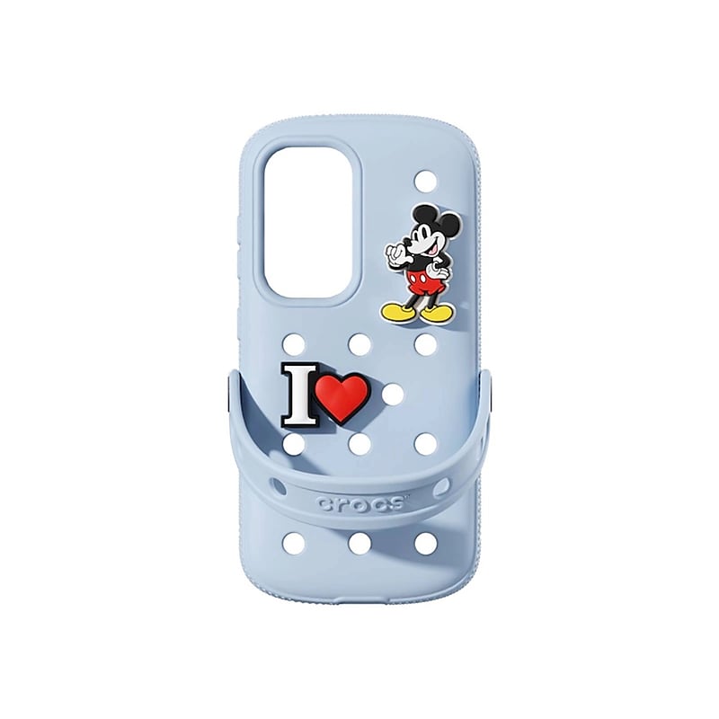 Samsung Crocs Phone Case for Galaxy S25, Light Blue (GP-FPS931SBALW) image 1