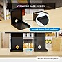 Mount-It! Adjustable Anti-Theft Tablet Kiosk with Printer Shelf, Black (MI-3883B_G10)~#|#~C77C11A3-532C-432D-82E8D2204D42BC2A_sc7