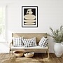 Amanti Art Zen River Rocks Black And Tan by The Creative Bunch Studio Wood Framed Wall Art Print, 25" x 33" (A42675532112)~#|#~C77CF808-2A47-439C-828283EDF82C5AB0_sc7