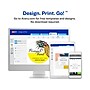 Avery Laser/Inkjet Shipping Labels, 2" x 4", White with Metallic Gold Borders, 100 Labels/Pack (6541)~#|#~C77D96EF-24A1-4D82-8AC7C884B057B684_sc7