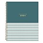 2026 Blue Sky Stripe Block 11" x 8.5"  Weekly & Monthly Personal Organizer, Plastic Cover (154716)~#|#~C7804C60-ED44-47BA-BFFA21FC617DD950_sc7