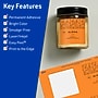 Avery Square Multipurpose Labels, 2.75" x 2.75", Bright Orange, 480/Box (94109)~#|#~C7822D18-9524-4E90-A8F313C7CFECEB88_sc7