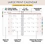 2026 Global Printed Products Essential Pro 7" x 9" Weekly & Monthly Planner, Paperboard Cover, Teal Floral (ESPRO-CY26-79-17)~#|#~C7828A98-BE63-4693-9A193BE6103B3F1C_sc7