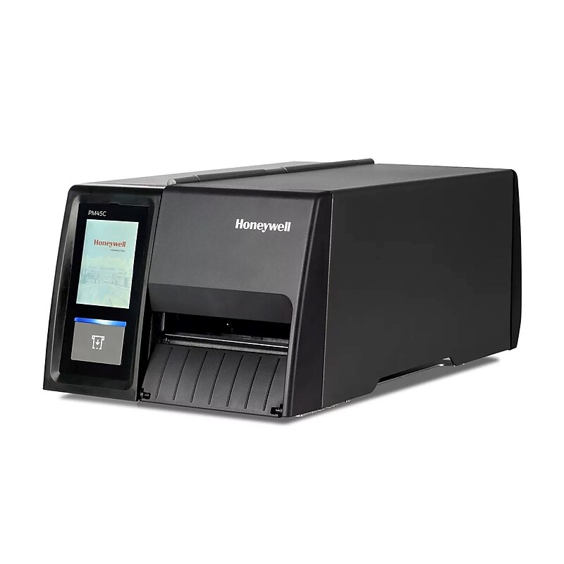 Honeywell PM45CA1020000200 PM45C Thermal Transfer Label Printer, Ethernet/Serial/USB, Black image 1