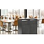 Alpine Industries Wood Trash Can, 40 Gallon, Black, 2/Pack (476-BLK-2PK)~#|#~C7886B49-6AC1-4778-867656D10E101E9B_sc7