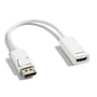 NXT Technologies 0.5' DisplayPort/HDMI Audio/Video Adapter, White (NX60396)~#|#~C7896D0E-A654-4D17-BAB833A38AFCCA99_sc7