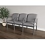 Lesro Weston 3-Seat Tandem Seating, Chambray Grey/Pewter (WS3103.WPW-01CHGY)~#|#~C79243A9-C876-425E-932AFB051678861D_sc7