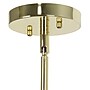 Lalia Home 1-Light Hanging Cylindrical Clear Glass LED Pendant Fixture with Accents, Gold (LHP-3002-GL)~#|#~C7934F59-178C-4E1E-AC52A8984BE8F08B_sc7