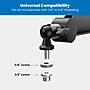Mount-It! Full Motion Microphone Boom Arm for 3/8" & 5/8" Mic Mounts, Holds up to 2.2 lbs., Matte Black (MI-7611)~#|#~C793AB5B-203E-4771-81C8E5FE9818529A_sc7