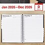 2026 Staples 8" x 11" Daily Appointment Book, Black (ST21487-26)~#|#~C7950804-98B6-43E0-B71A41BB717337A3_sc7