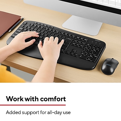 Staples TECH Wireless Keyboard and Optical Mouse Combo - Thumbnail 3