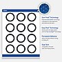 Avery Laser/Inkjet Circle Multipurpose Labels, 2" Dia., White, 120/Pack (S00D26)~#|#~C7A155E9-99AA-4571-89AE205E19059ECB_sc7