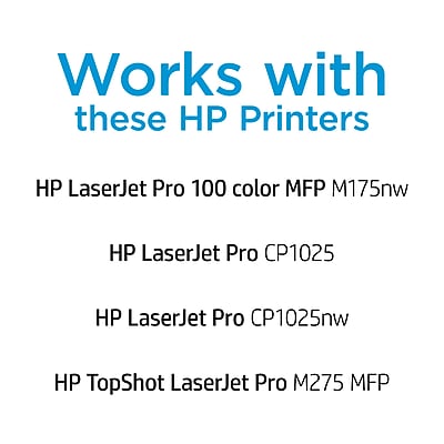 HP 126A Cyan Standard Yield Toner Cartridge, Prints Up to 1,000 pages (CE311A) Sansujyuku sansujyuku.com