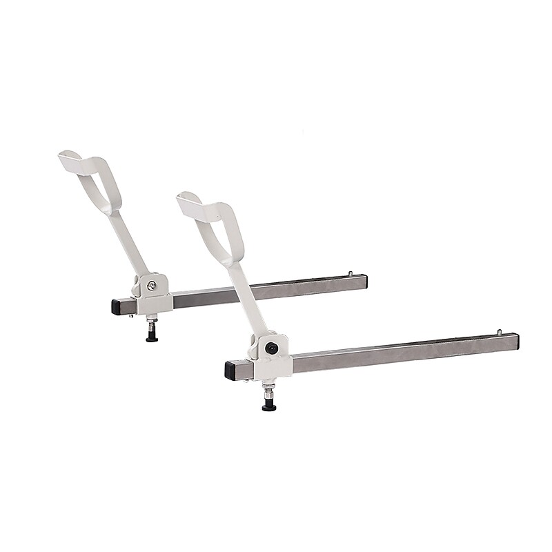 Viva Comfort Adjustable Exam Table Stirrups, White (ADI903-04-STIR-MK) image 1