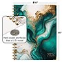 2026 Global Printed Products 8.5" x 11" Weekly & Monthly Planner, Paperboard Cover, Teal Gold Marble (FSHN-CY26-8511-54)~#|#~C7B1911D-83EF-4344-B1ED1E1CA8FA6692_sc7