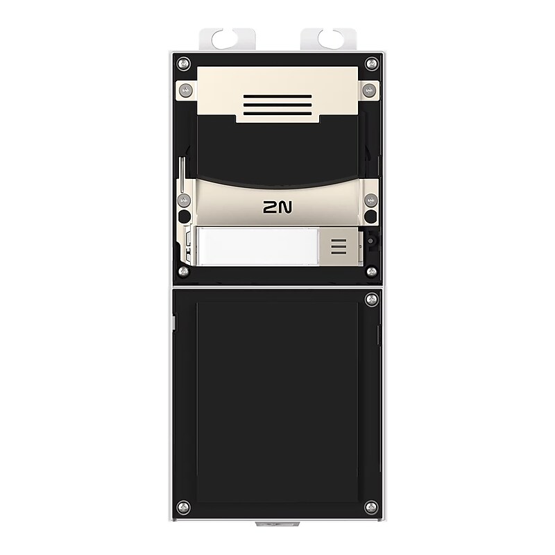 Axis 2N IP Verso 2.0 Wired Smart Audio Doorbell, Black (03482-001) image 1